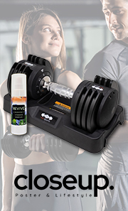 Verstellbare 5in1-Hantel & Hangover-Spray